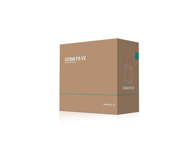 DeepCool CC560 Limited V2 - Gehäuse - Miditower - Schwarz