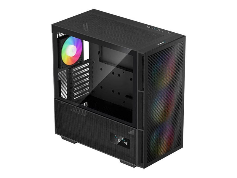 DeepCool CH560 DIGITAL - Gehäuse - Miditower - Schwarz