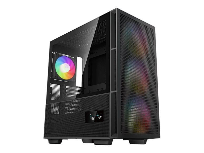 DeepCool CH560 DIGITAL - Gehäuse - Miditower - Schwarz