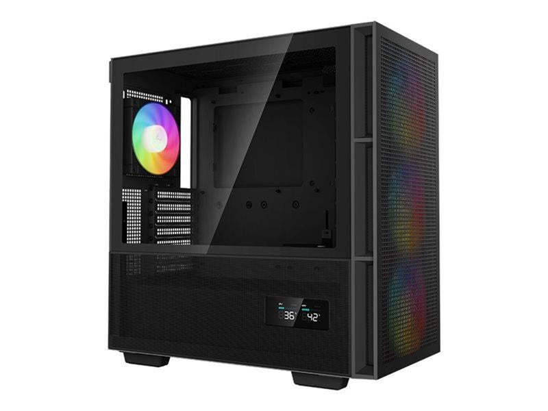 DeepCool CH560 DIGITAL - Gehäuse - Miditower - Schwarz