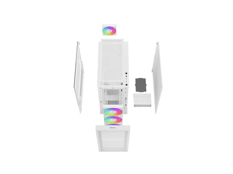 DeepCool CH560 DIGITAL WH - Gehäuse - Miditower - Weiß