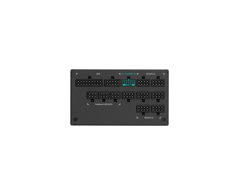 DeepCool PX1300P Netzteile - 1300 Watt - 120 mm - ATX 3.0 - 80 Plus Platinium