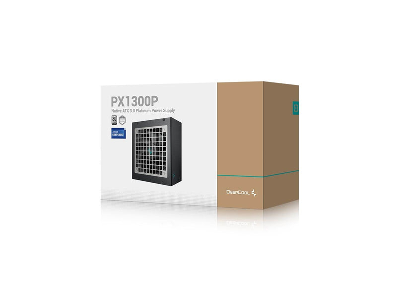 DeepCool PX1300P Netzteile - 1300 Watt - 120 mm - ATX 3.0 - 80 Plus Platinium