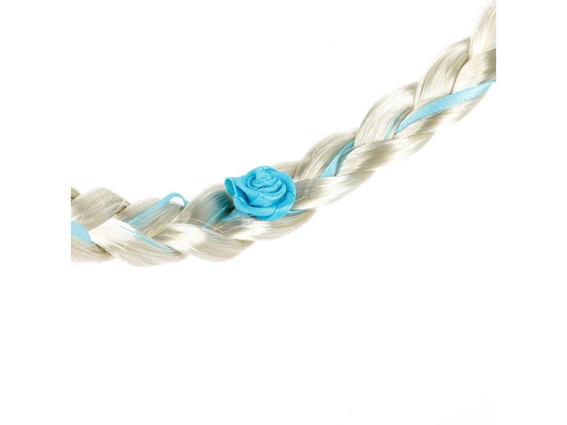 Toi-Toys Ice Princess Diadem with Long Hair Braid Princess