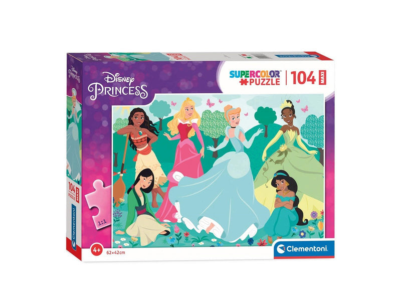 Clementoni Maxi Puzzle Disney Princess 104st. Boden