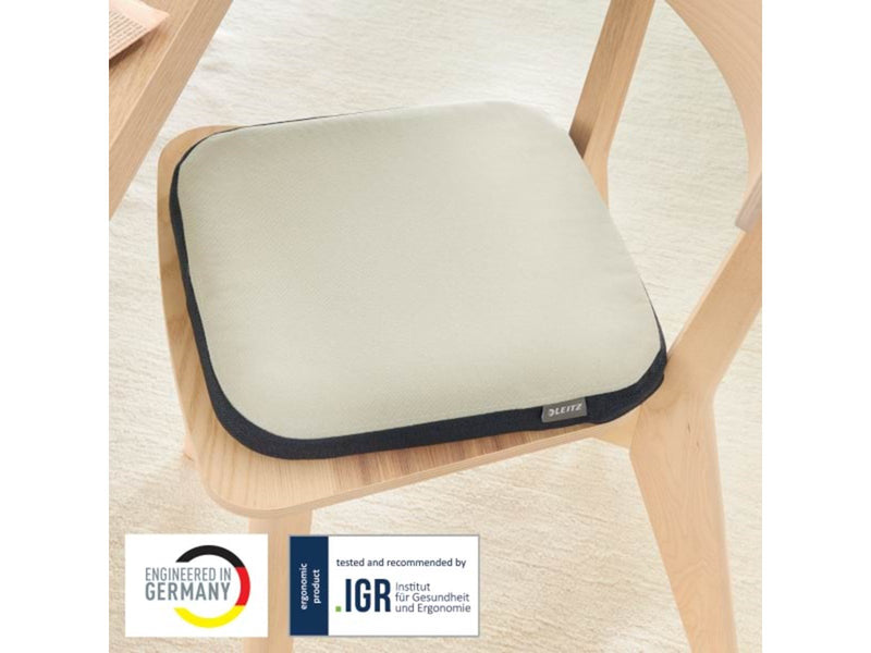 Leitz  Ergo Active Balancekissen mit Stoffbezug Grau