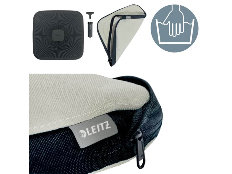 Leitz  Ergo Active Balancekissen mit Stoffbezug Grau