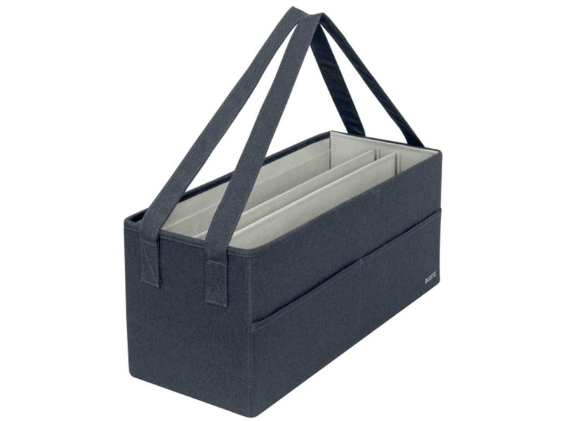 Leitz Hot Desking Tasche aus Stoff, Samtgrau