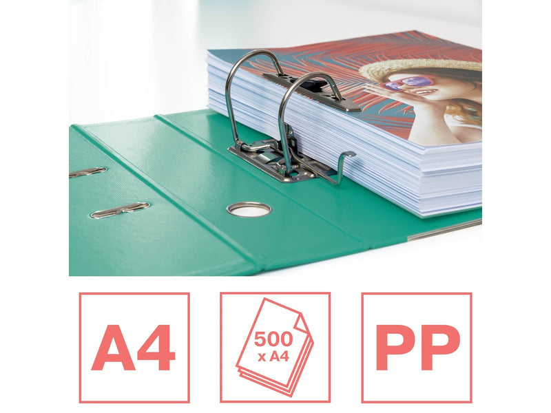 Esselte  Colour'Breeze Lever Arch File PP Green