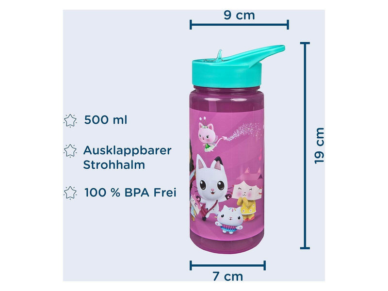 Undercover Gabby's Dollhouse Drinking Bottle 500ml
