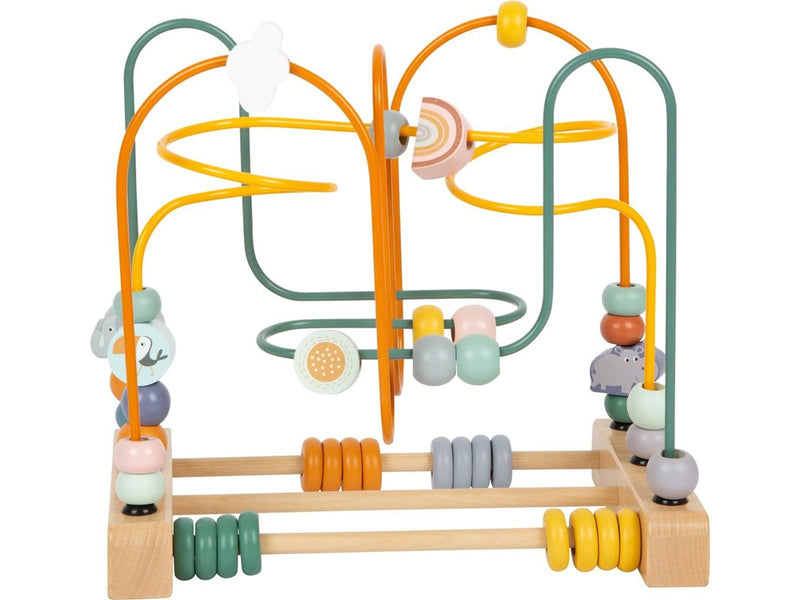 Small Foot - Wooden Motor Skills Spiral Safari with Beads