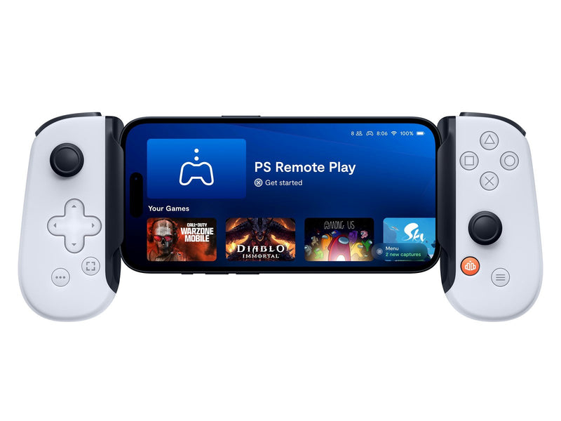 Backbone One USB-C PlayStation Edition - White - Wired Controller - Android
