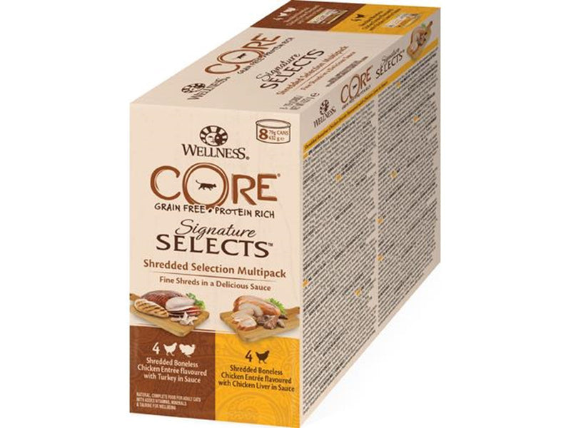 CORE Sig.Selects Shredded Selection Multipack 635g