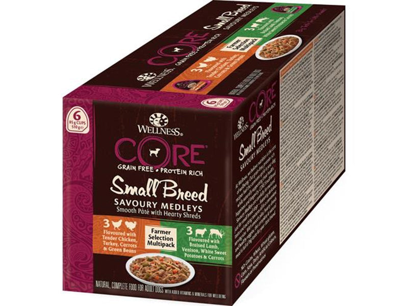 CORE Small Breed Savoury Medleys Farmer Multipack