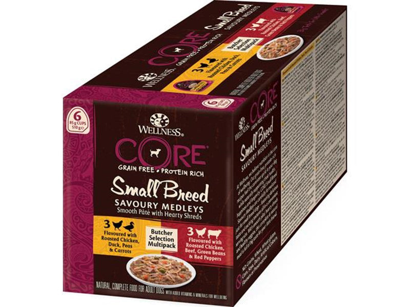 CORE Small Breed Savoury Medleys Butcher Multipack