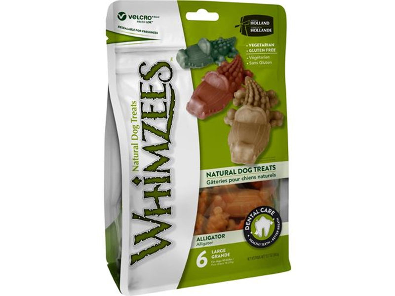 Whimzees Alligator L 6 stk 360 g MP