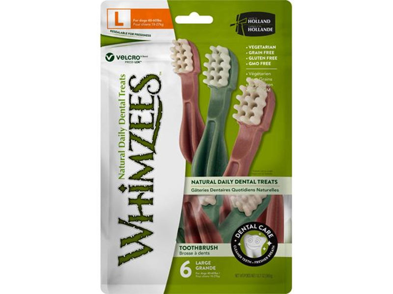 Whimzees Toothbrush Star L 6 stk 360 g MP