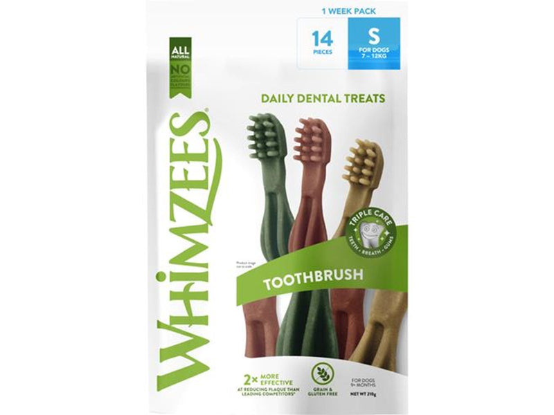 Whimzees Toothbrush Star S 14 stk 210 g WEEK MP