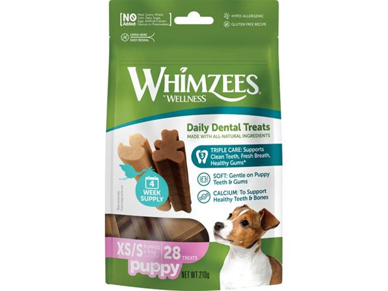 Whimzees Puppy XS/S 28 stk 210 g MP