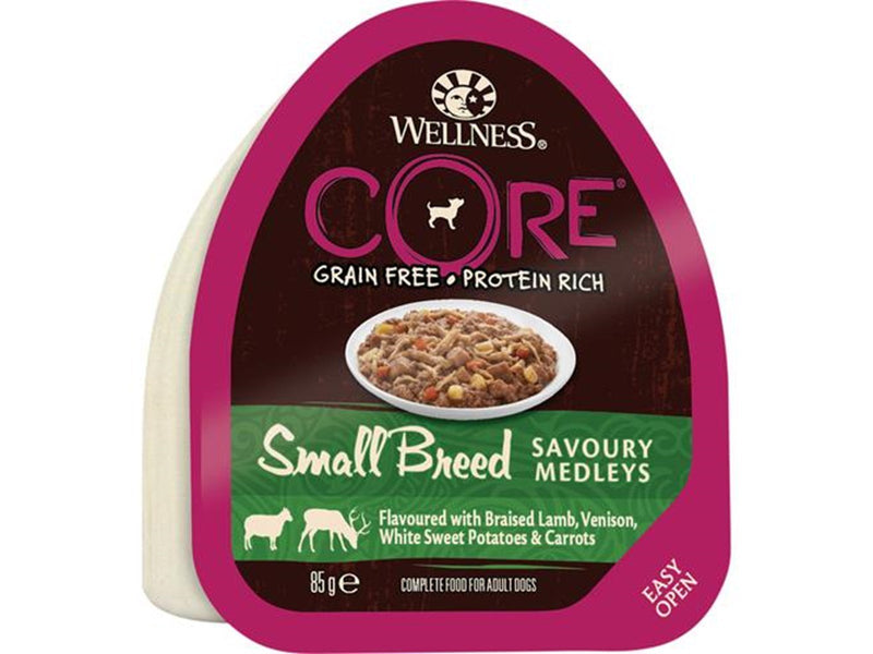 CORE Small Breed Savoury Medleys w/Braised Lamb+Ve