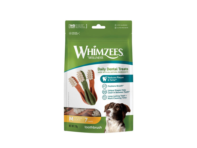 Whimzees Toothbrush Star M 7 stk 210 g WEEK MP