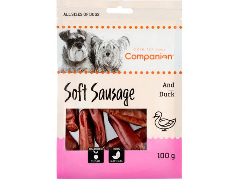 Companion Duck Short Sausage 100g