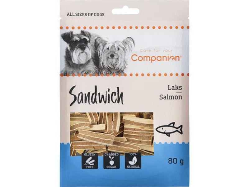 Companion Salmon Sandwich  80g