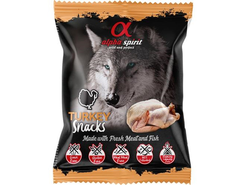 Alpha Spirit Turkey Snack  50 g