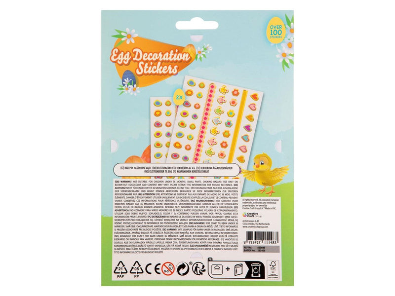 Grafix Decorate Easter Egg - Decoration Stickers