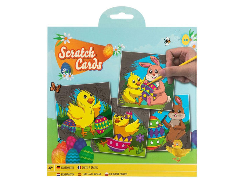 Grafix Scratch art Easter 4pcs.