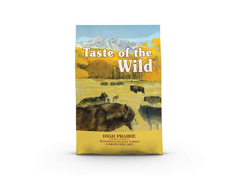 Taste of the Wild High Prairie Canine Formula With Bison & Roasted Venison Grain-Free 12.2kg