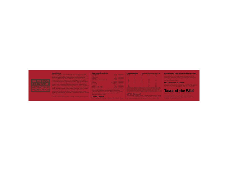 Taste of the Wild Southwest Canyon Canine Recipe Wild Boar 12.2kg