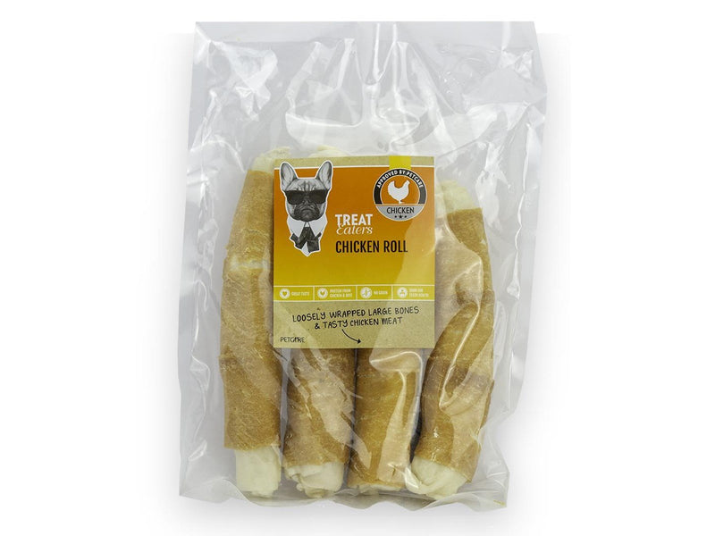 Treateaters Chicken Rolls 23 cm 4 pcs 400 g