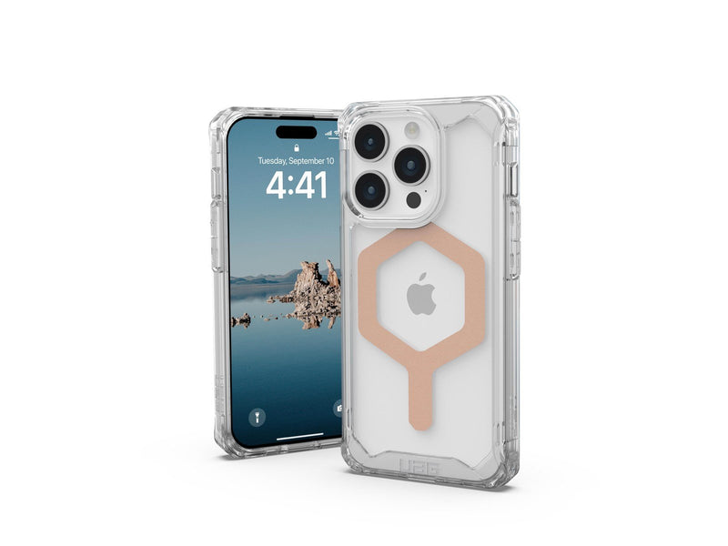 UAG Plyo MagSafe - ice/rose gold - iPhone 15 Pro