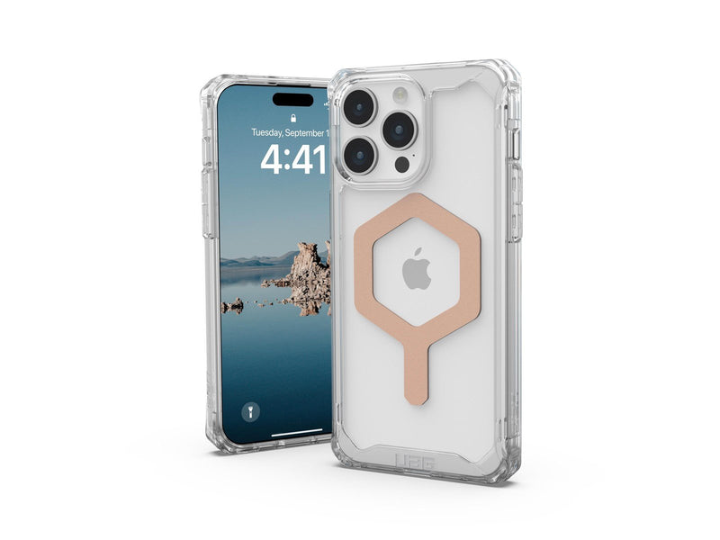 UAG Plyo MagSafe - ice/rose gold - iPhone 15 Pro Max