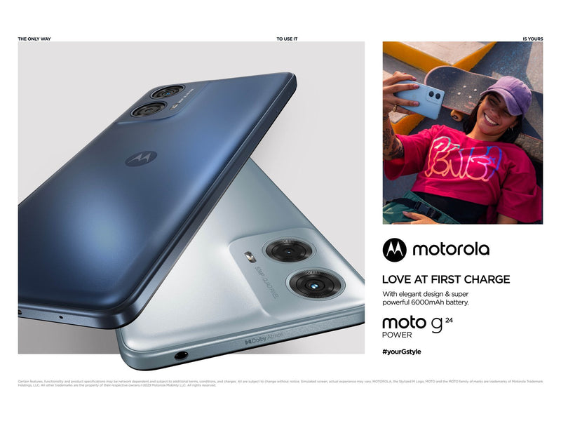 Motorola Moto G24 Power 256GB/8GB - Ink Blue