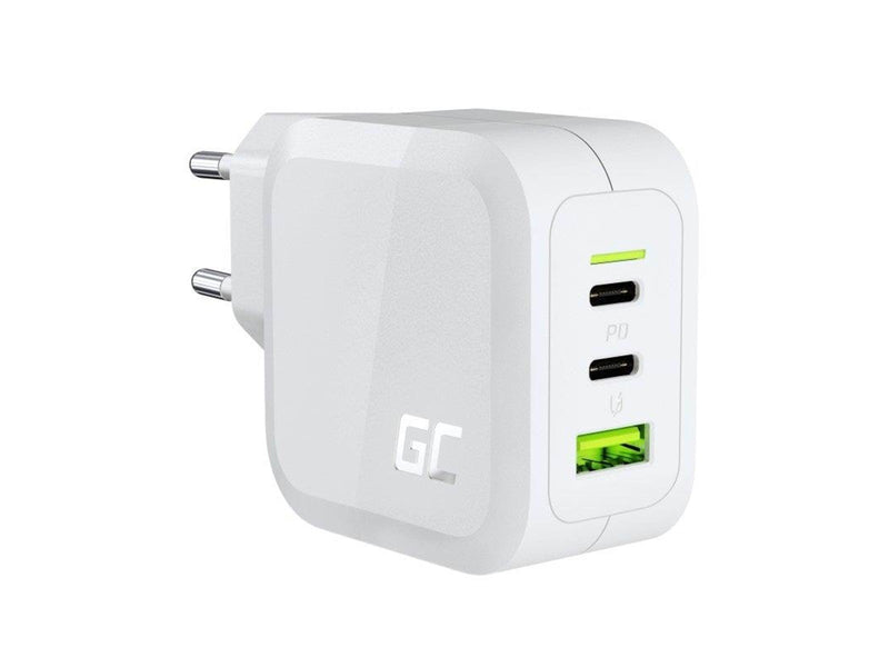 Green Cell PowerGaN charger 1x USB-A 2x USB-C 3.25 A