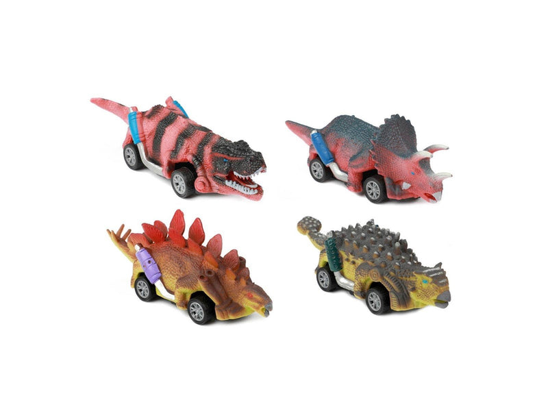 Toi-Toys World of Dinosaurs Dino Pullback Car 4 pcs.