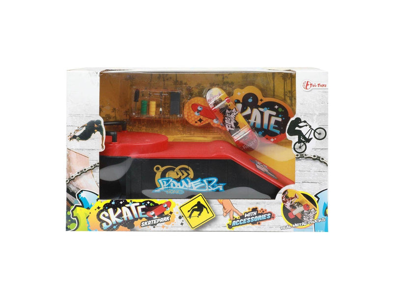 Toi-Toys Finger skateboard or BMX bike with skate track (Assorted)