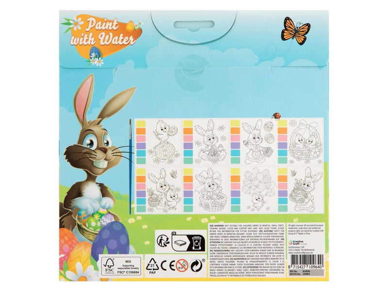 Grafix Watercolor set Easter - 8 Sheets + Brush