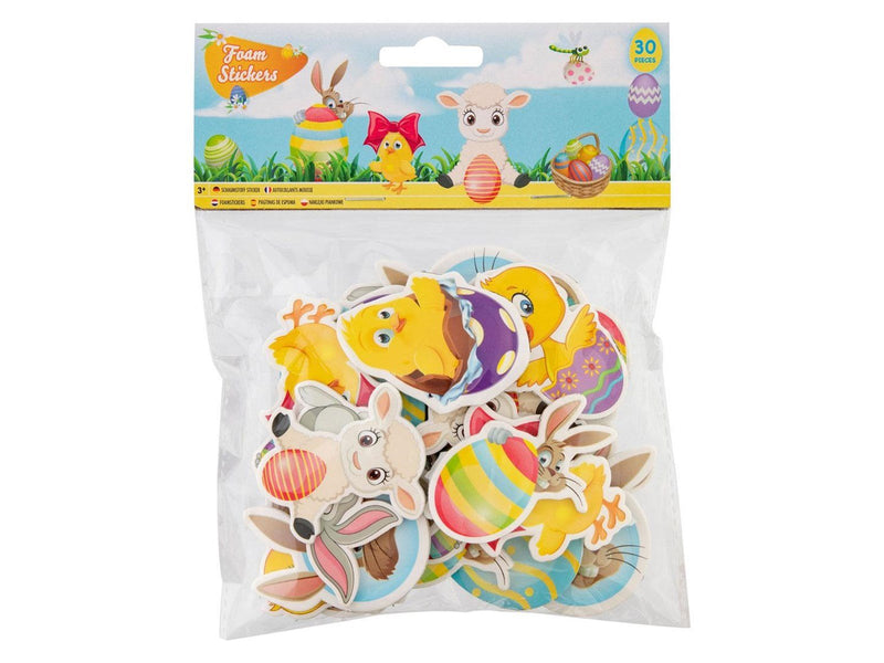 Grafix Foam stickers Easter 30 pcs.
