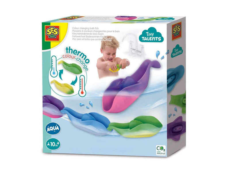 SES Creative Tiny Talents - Color Changing Bath Fish