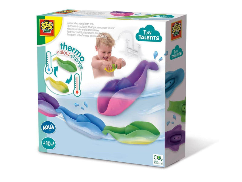 SES Creative Tiny Talents - Color Changing Bath Fish