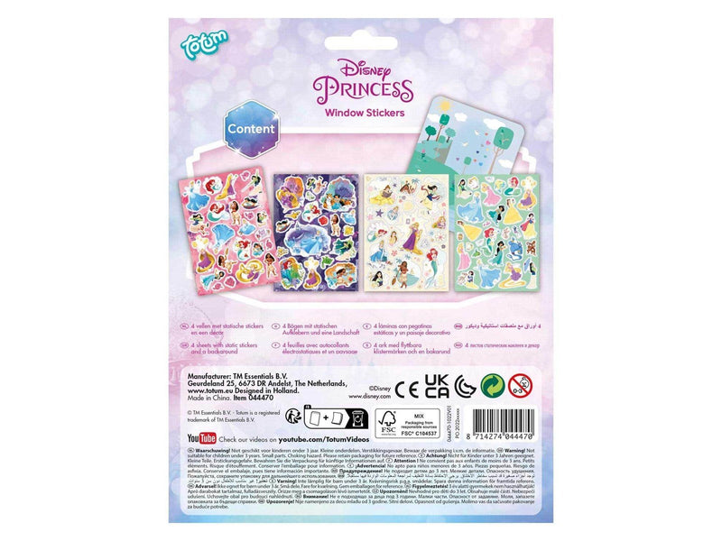 Disney Totum  Princess - Window Stickers