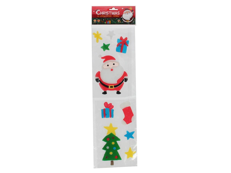 Wins Holland Reusable Gel Window Stickers Christmas (Assorted)