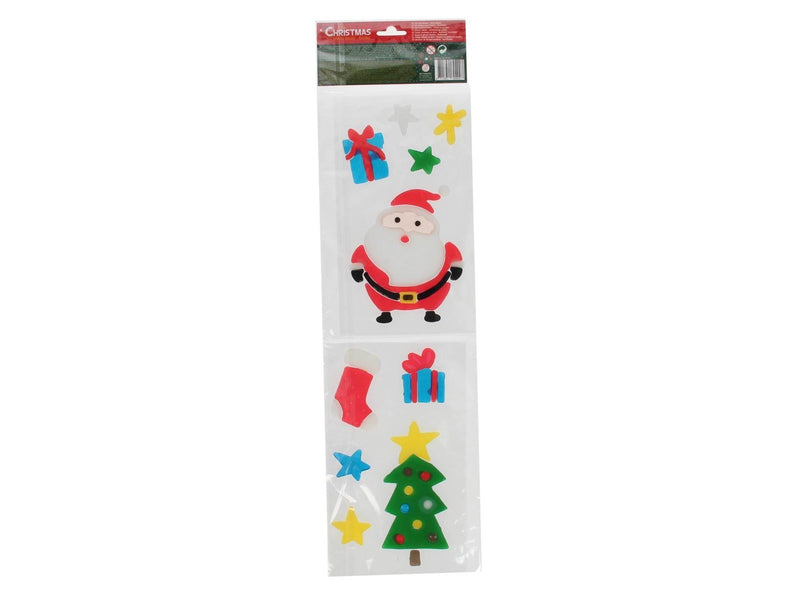 Wins Holland Reusable Gel Window Stickers Christmas (Assorted)