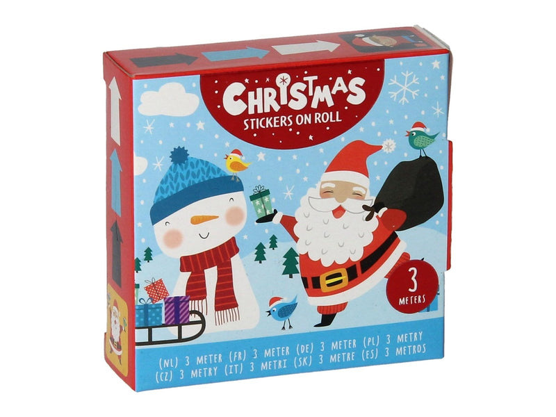 Wins Holland Christmas stickers on a roll 3 meters