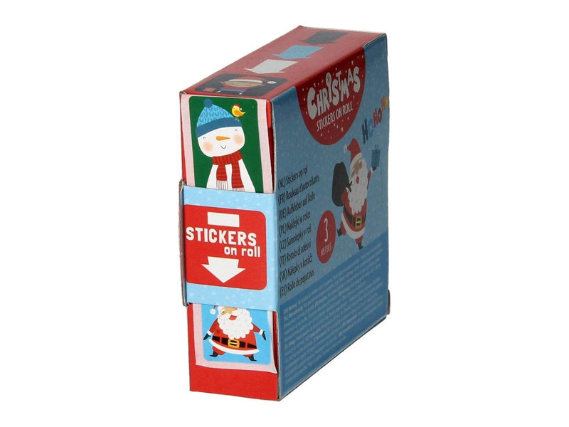 Wins Holland Christmas stickers on a roll 3 meters