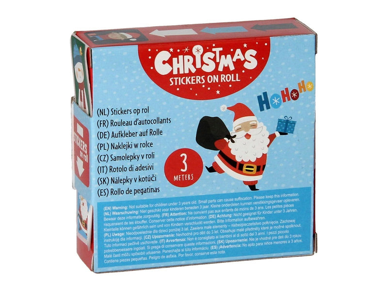 Wins Holland Christmas stickers on a roll 3 meters