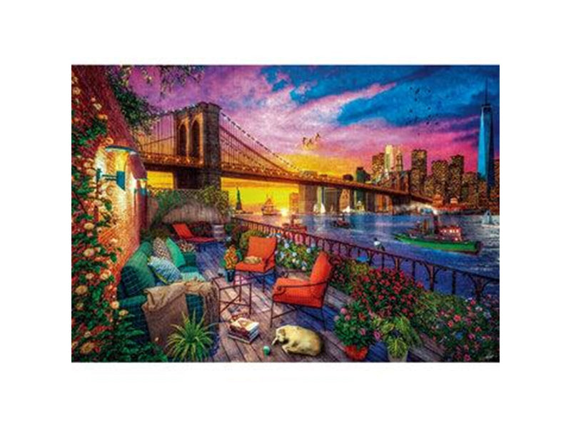 Clementoni Manhattan Balcony Sunset (3000)